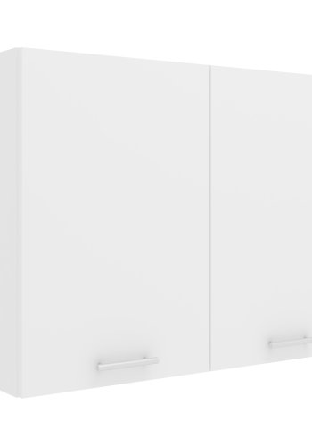 VCM NORDIC Esilo 2 dre 80 kkken vgskab, m. 2 lger og 1 hylde - hvid tr