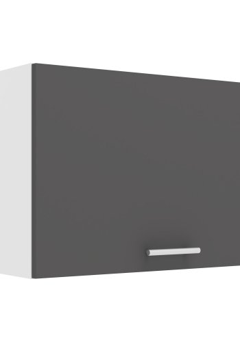 VCM NORDIC Esilo 1 dr 60 kkken vgskab, m. 1 lge - hvid og antracitgr tr