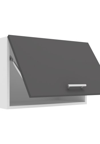 VCM NORDIC Esilo 1 dr 60 kkken vgskab, m. 1 lge - hvid og antracitgr tr