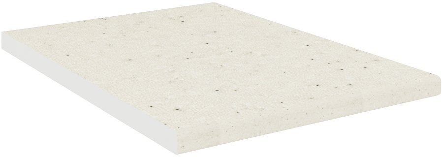 VCM NORDIC Esilo 60 bordplade, kvadratisk - hvid komposittr (60x60)