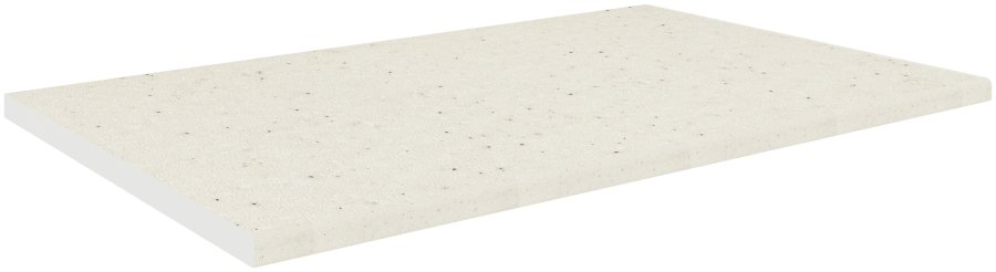 VCM NORDIC Esilo 100 bordplade, rektangulr - hvid komposittr (100x60)