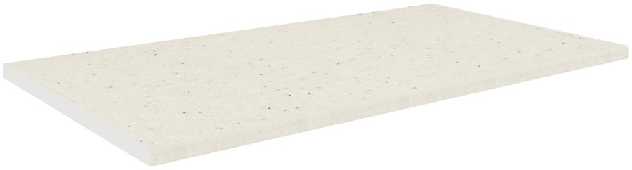 VCM NORDIC Esilo 120 bordplade, rektangulr - hvid komposittr (120x60)