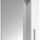 VCM NORDIC Lisalo M badevrelse spejlskab, m. lys, 1 lge, 2 hylder - spejlglas og hvid tr (50cm)