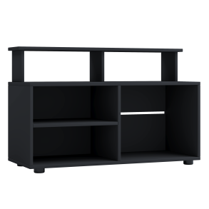 VCM NORDIC Balanisa TV-bord, m. 5 bne rum - sort tr (90x36)