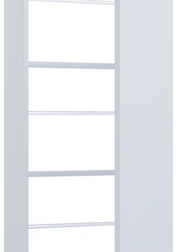 VCM NORDIC Fulisa skoskab, m. 1 lge, 2 hylder - hvid tr