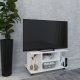 VCM NORDIC Findalo TV-bord, m. 4 rum og hjul - hvid tr (80x40)