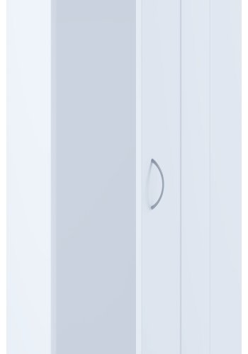 VCM NORDIC Balia garderobeskab, m. 1 lge og 1 hylde - hvid tr