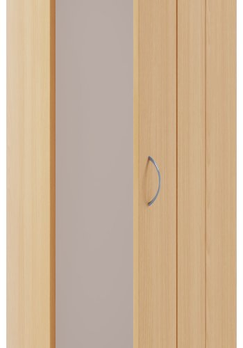 VCM NORDIC Balia garderobeskab, m. 1 lge og 1 hylde - natur tr