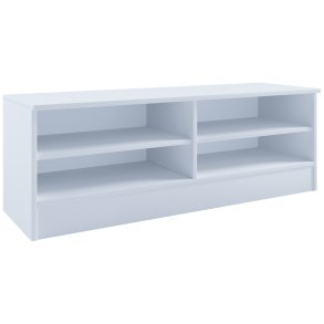 VCM NORDIC Balia TV-bord, m. 4 bne rum - hvid tr (110x35)