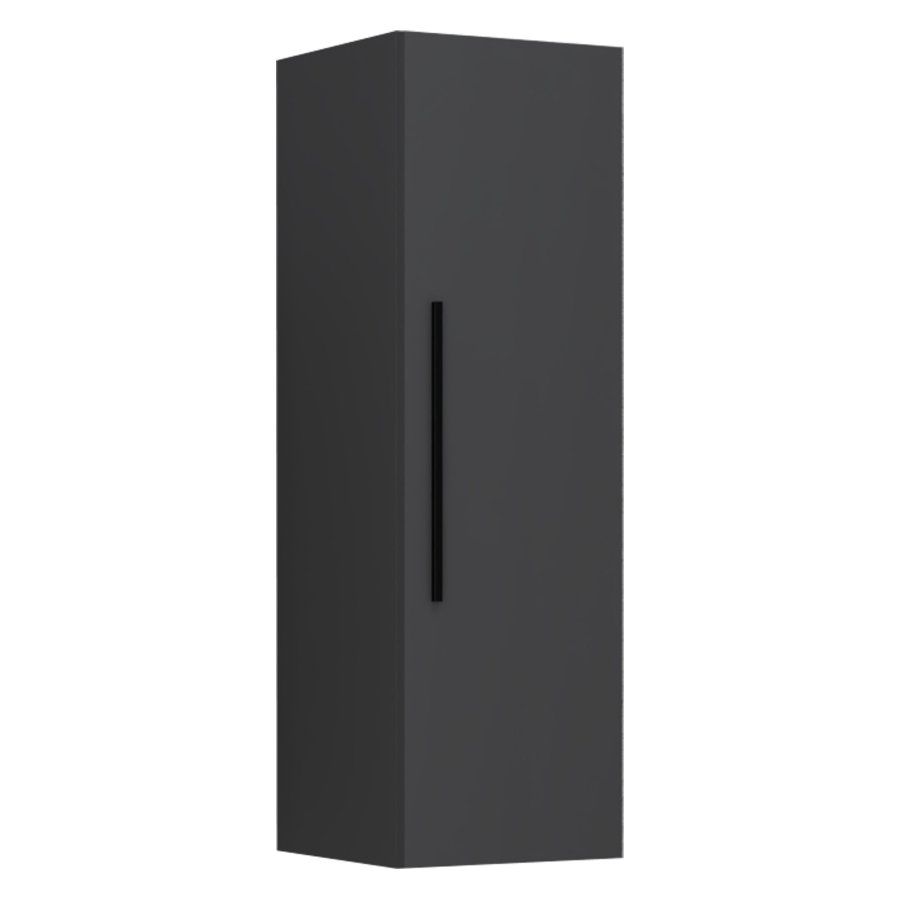 VCM NORDIC Arila L vgskab, m. 1 lge og 2 hylder - antracitgr tr