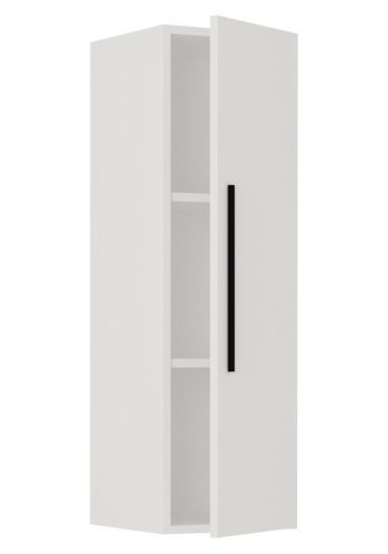 VCM NORDIC Arila L vgskab, m. 1 lge og 2 hylder - hvid tr