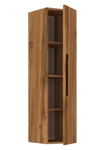 VCM NORDIC Arila XL vgskab, m. 1 lge og 3 hylder - natur tr