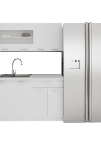 VCM NORDIC 140 Esilo 4-delt tekkken - glas og hvid tr 