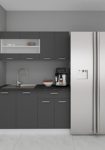 VCM NORDIC 140 Esilo 4-delt tekkken - glas og antracitgr tr