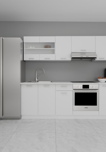 VCM NORDIC 240 Esilo 8-delt tekkken - glas og hvid tr