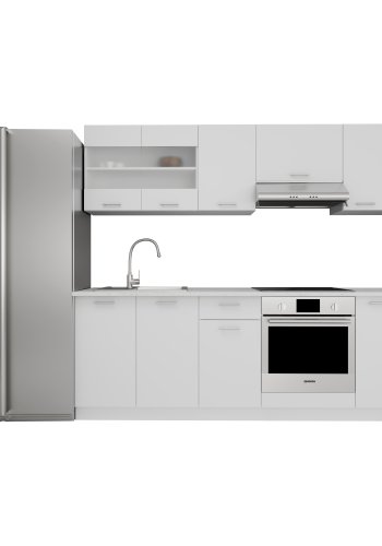 VCM NORDIC 240 Esilo 8-delt tekkken - glas og hvid tr