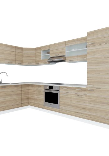 VCM NORDIC Esilo 13-delt hjrnekkken - glas og natur tr