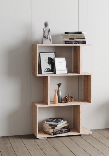 VCM NORDIC Palusa M reol, m. 3 rum - natur tr