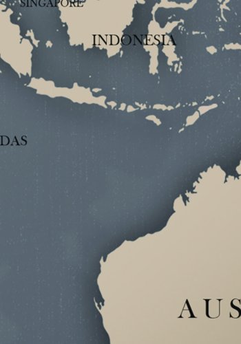 ARTGEIST Shades of Grey - Klassisk verdenskort trykt p kork - Flere strrelser