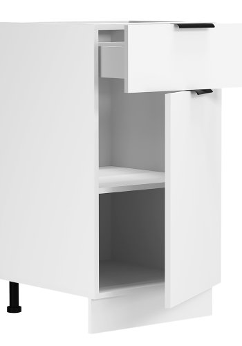 VCM NORDIC Fasola kkkenunderskab, m. 1 lge, 1 skuffe, 1 hylde - hvid tr (B:40)