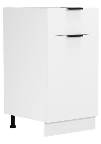 VCM NORDIC Fasola kkkenunderskab, m. 1 lge, 1 skuffe, 1 hylde - hvid tr (B:40)