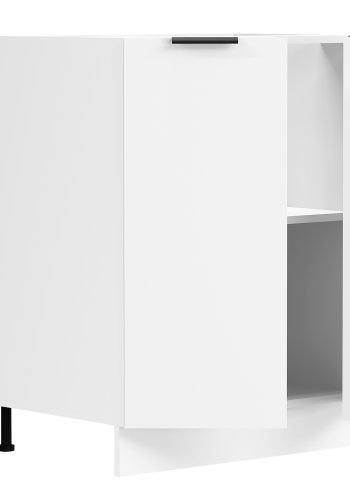 VCM NORDIC Fasola kkkenunderskab, m. 2 lger, 1 hylde - hvid tr (B:60)