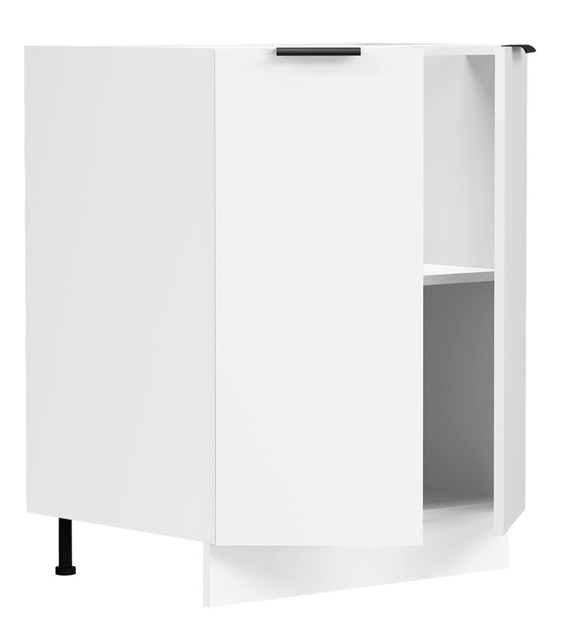 VCM NORDIC Fasola kkkenunderskab, m. 2 lger, 1 hylde - hvid tr (B:60)