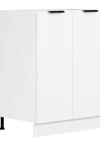 VCM NORDIC Fasola kkkenunderskab, m. 2 lger, 1 hylde - hvid tr (B:60)