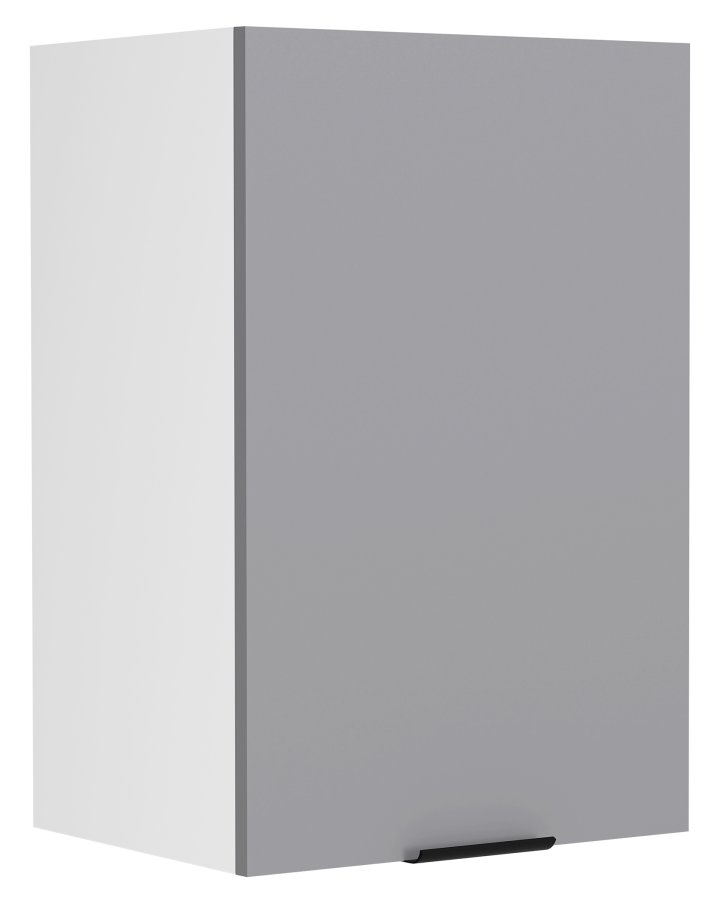 VCM NORDIC Fasola kkken vgskab, m. 1 lge og 1 hylde - antracitgr/hvid tr (B:40)