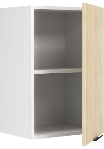 VCM NORDIC Fasola kkken vgskab, m. 1 lge og 1 hylde - natur/hvid tr (B:40)