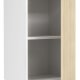 VCM NORDIC Fasola kkken vgskab, m. 1 lge og 1 hylde - natur/hvid tr (B:40)