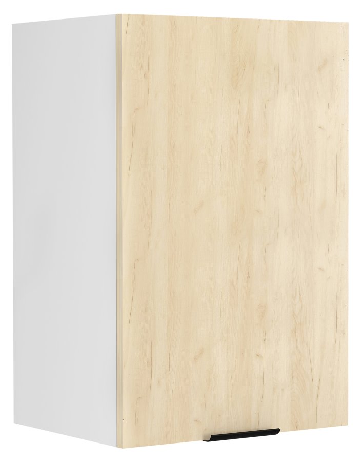 VCM NORDIC Fasola kkken vgskab, m. 1 lge og 1 hylde - natur/hvid tr (B:40)