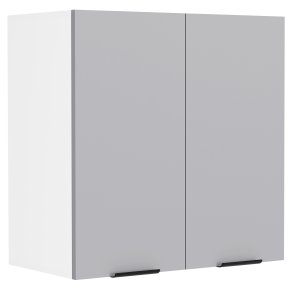 VCM NORDIC Fasola kkken vgskab, m. 2 lger og 1 hylde - antracitgr/hvid tr (B:60)