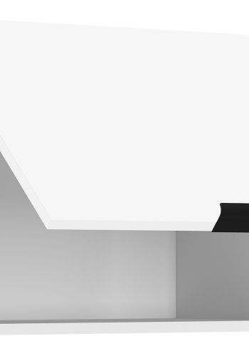 VCM NORDIC Fasola kkken vgskab over emhtte, m. 1 lge - hvid tr (B:60)