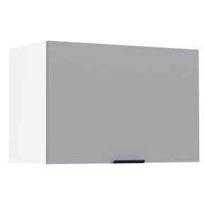 VCM NORDIC Fasola kkken vgskab over emhtte, m. 1 lge - antracitgr/hvid tr (B:60)