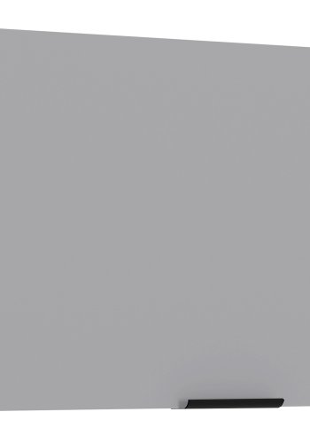 VCM NORDIC Fasola kkken vgskab over emhtte, m. 1 lge - antracitgr/hvid tr (B:60)