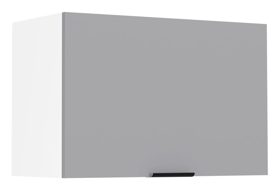 VCM NORDIC Fasola kkken vgskab over emhtte, m. 1 lge - antracitgr/hvid tr (B:60)