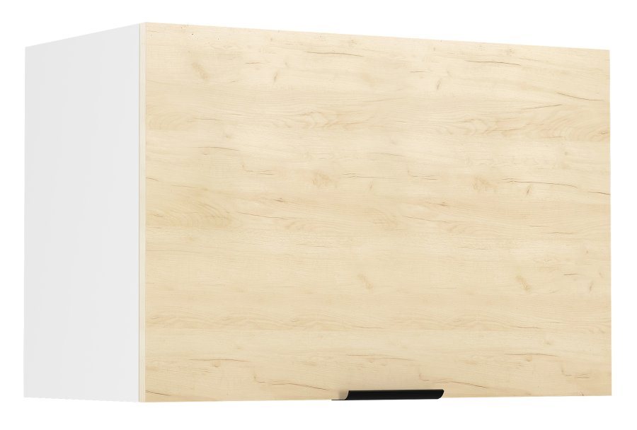 VCM NORDIC Fasola kkken vgskab over emhtte, m. 1 lge - natur/hvid tr (B:60