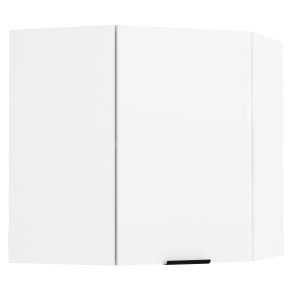 VCM NORDIC Fasola kkken hjrnevgskab, m. 1 lge og 1 hylde - hvid tr (B:57)