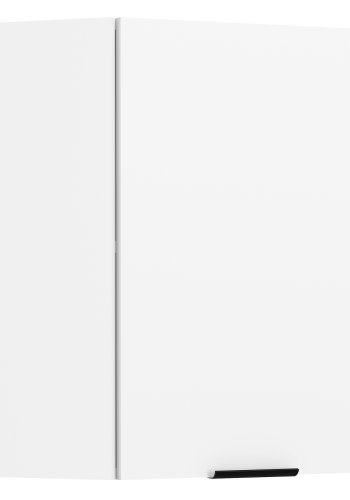 VCM NORDIC Fasola kkken hjrnevgskab, m. 1 lge og 1 hylde - hvid tr (B:57)