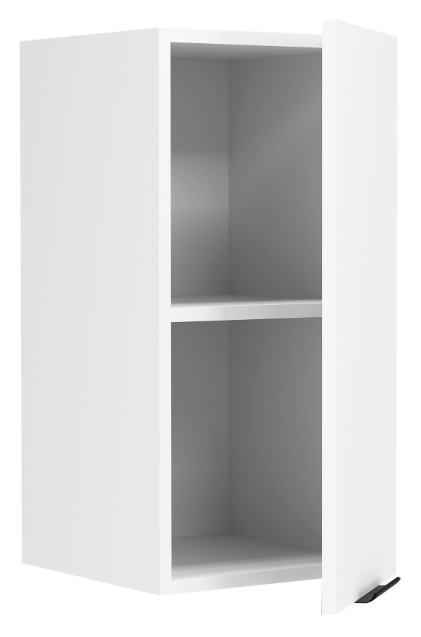 VCM NORDIC Fasola kkken vgskab, m. 1 lge og 1 hylde - hvid tr (B:30)