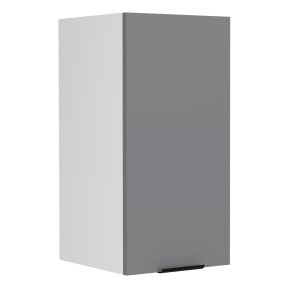 VCM NORDIC Fasola kkken vgskab, m. 1 lge og 1 hylde - antracitgr/hvid tr (B:30)