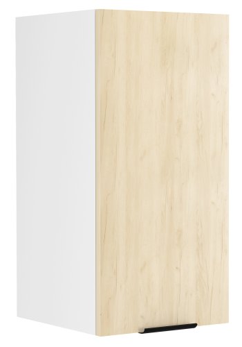 VCM NORDIC Fasola kkken vgskab, m. 1 lge og 1 hylde - natur/hvid tr (B:30)