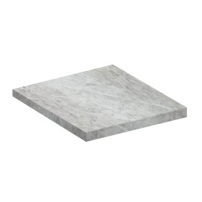 VCM NORDIC Fasola kkkenbordplade, kvadratisk - hvid tr (60x60)