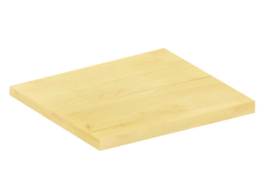 VCM NORDIC Fasola kkkenbordplade, rektangulr - natur tr (80x60)