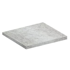 VCM NORDIC Fasola kkkenbordplade, rektangulr - hvid tr (80x60)