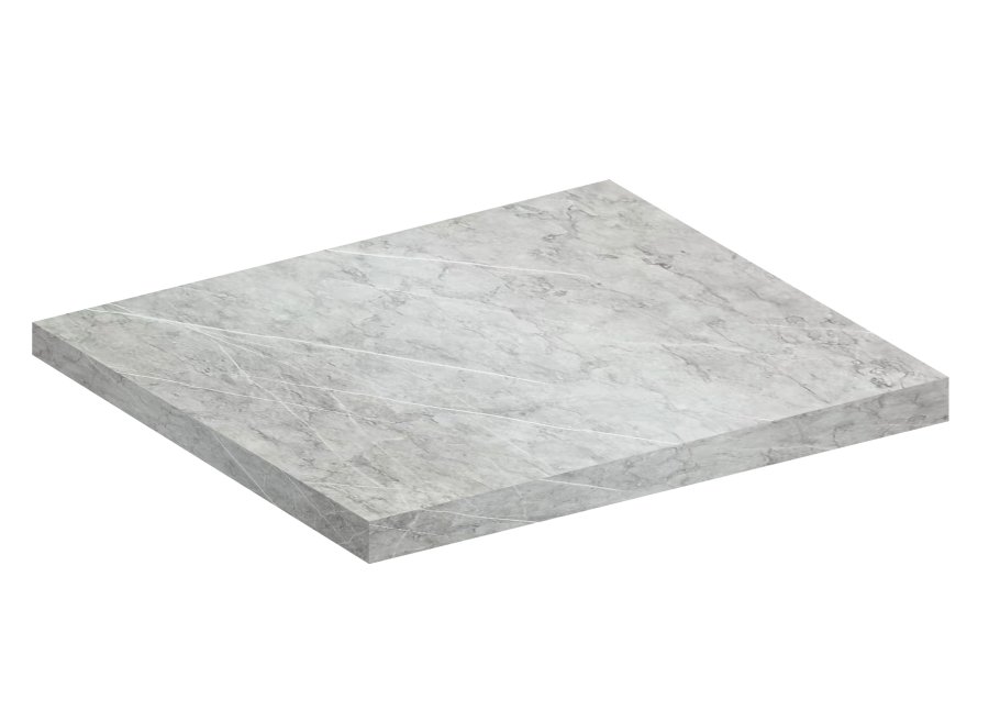 VCM NORDIC Fasola kkkenbordplade, rektangulr - hvid tr (80x60)