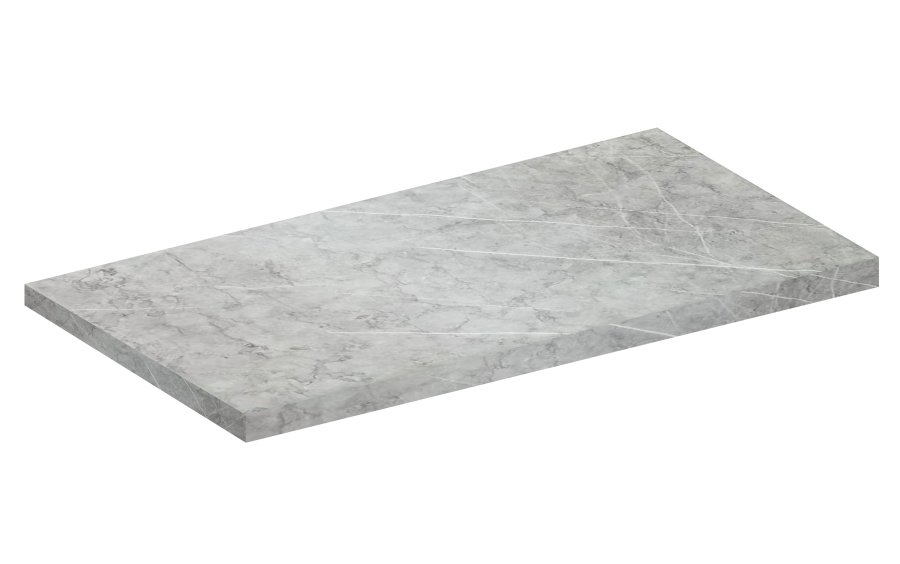 VCM NORDIC Fasola kkkenbordplade, rektangulr - hvid tr (120x60)