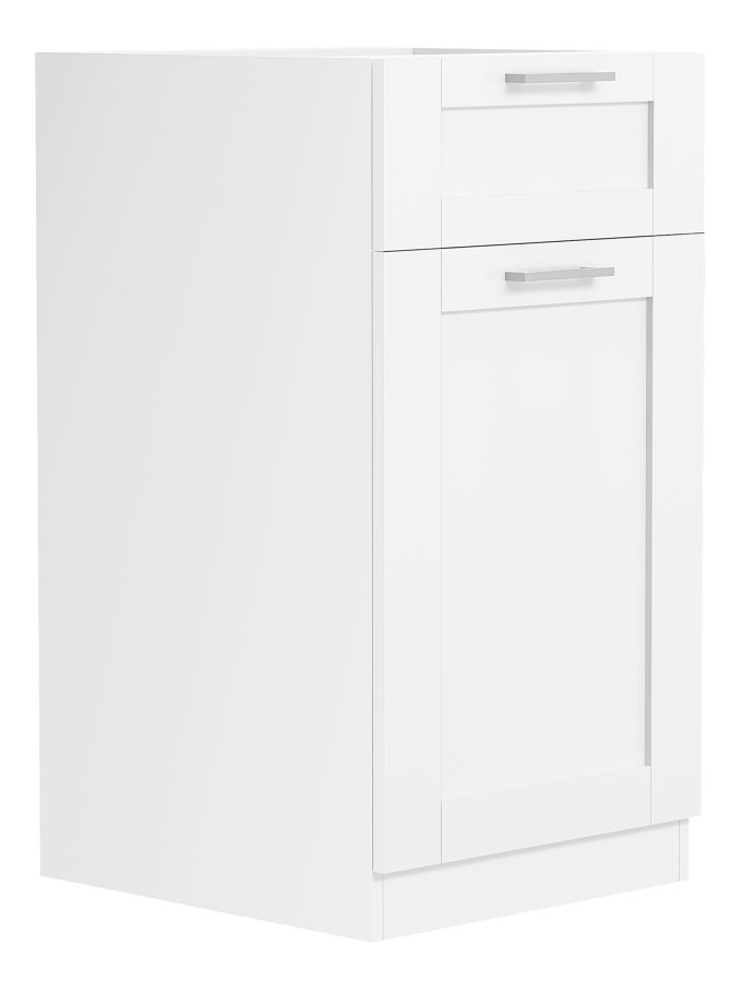 VCM NORDIC Colura kkkenunderskab, m. 1 lge, 1 skuffe, 1 hylde - hvid tr (B:40)