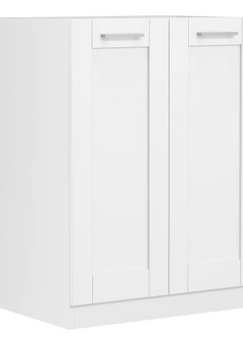 VCM NORDIC Colura kkkenunderskab, m. 2 lger, 1 hylde - hvid tr (B:60)